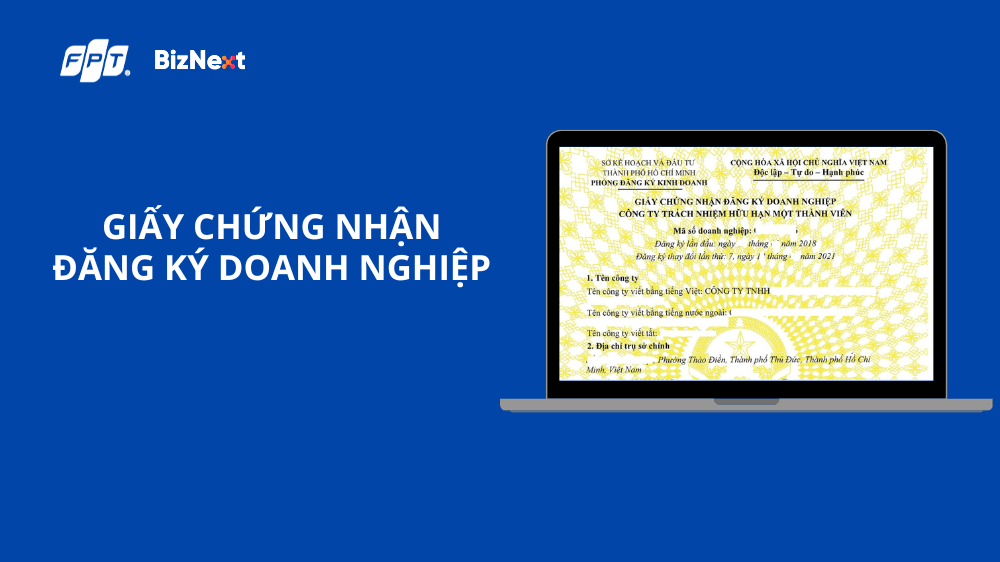 Giấy chứng nhận đăng ký doanh nghiệp