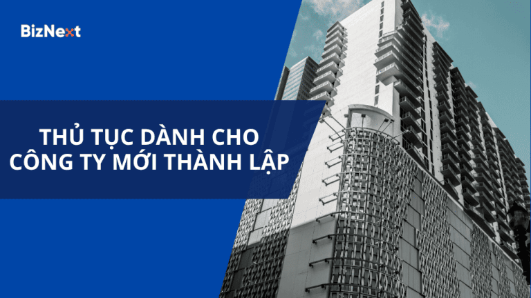 Thủ tục sau khi thành lập doanh nghiệp
