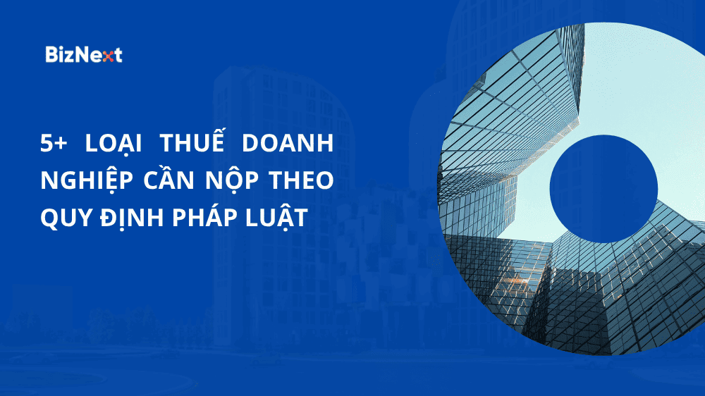 Các loại thuế doanh nghiệp cần nộp theo quy định pháp luật