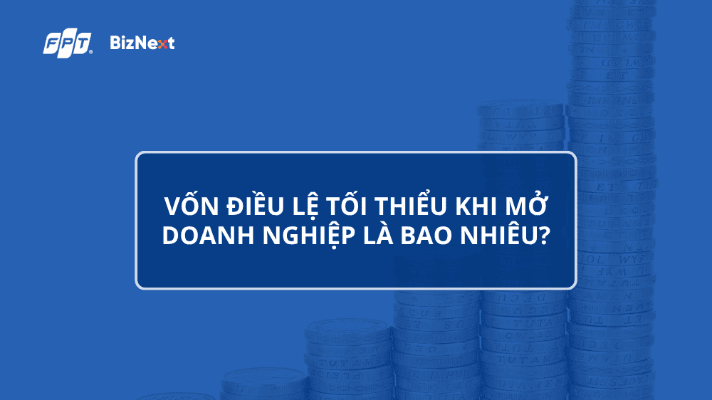 Vốn điều lệ tối thiểu khi thành lập doanh nghiệp là bao nhiêu?